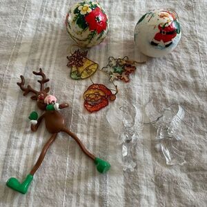 Christmas Ornaments Lot of 8